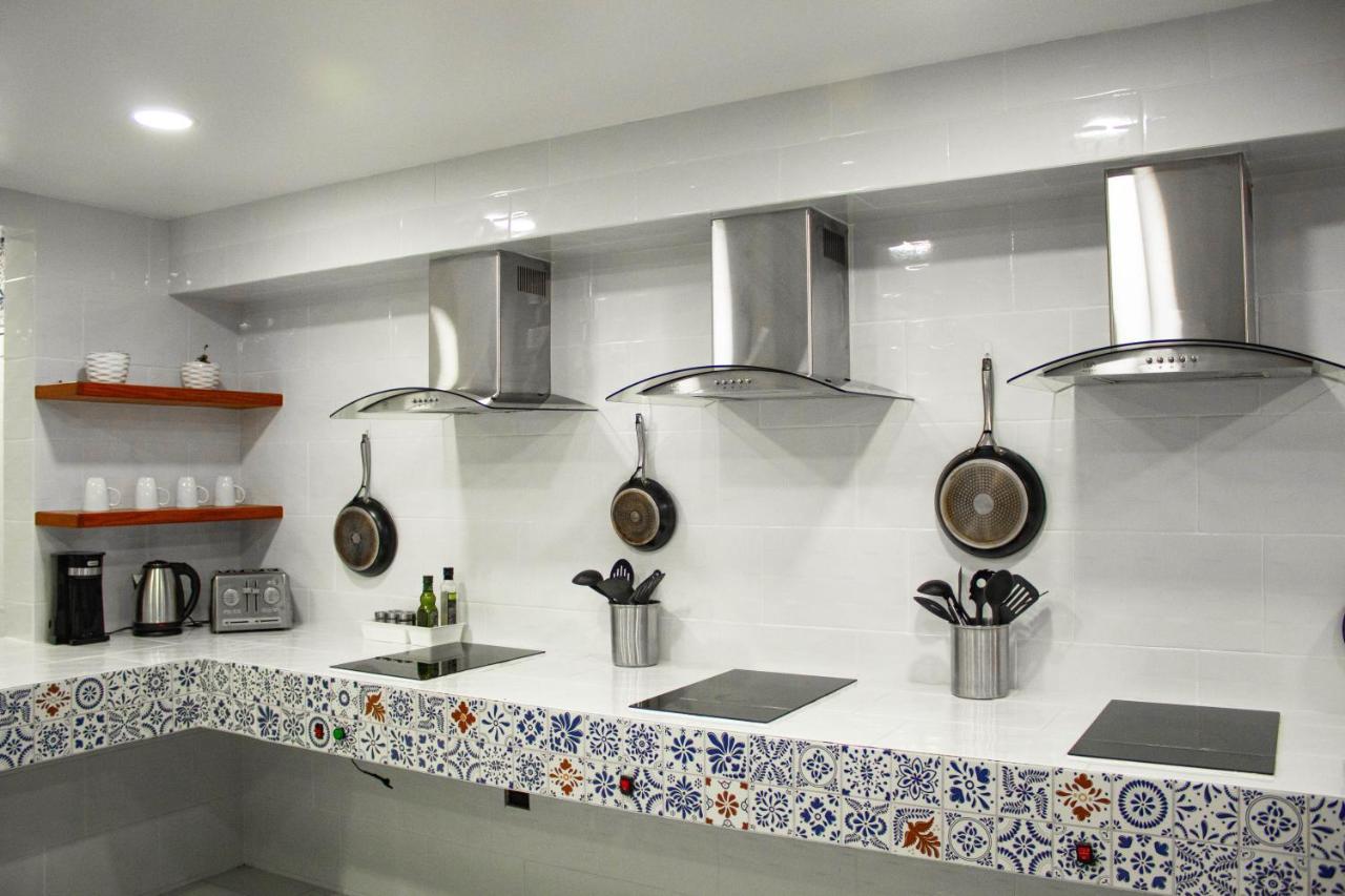 メキシコシティLa Casa Azulアパートメント エクステリア 写真