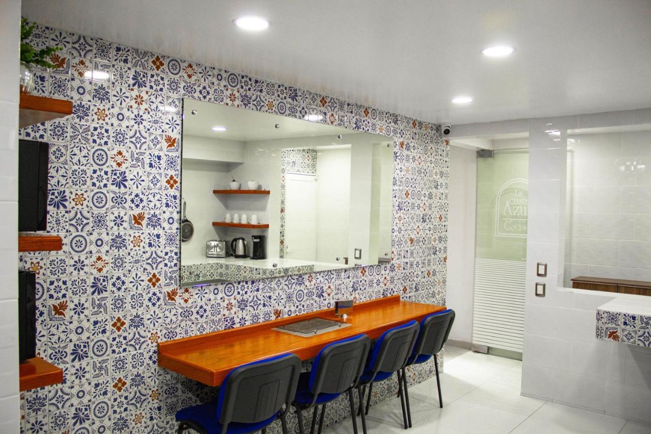 メキシコシティLa Casa Azulアパートメント エクステリア 写真